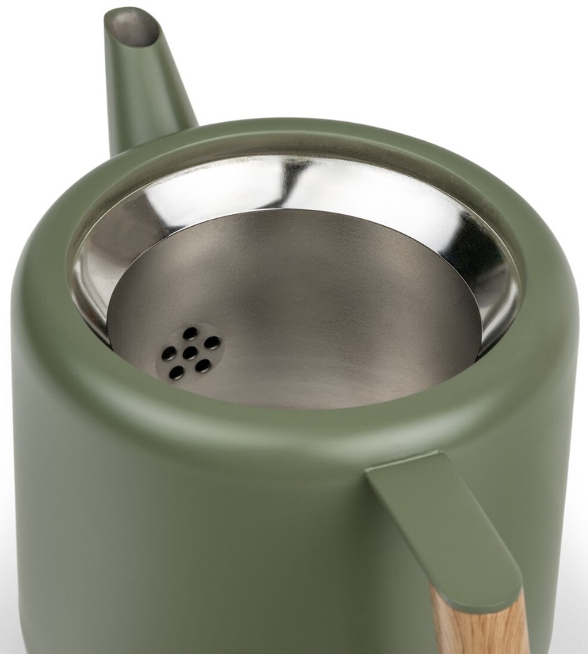 Bredemeijer Theepot Duet Design - Boston 1,1L -Mat Legergroen-