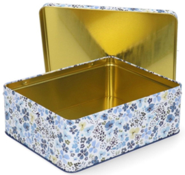 Bunzlau Rectangular Tin - Flowerbed