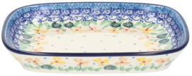 Bunzlau Tray Small 15 x 18,5 cm Spring Joy