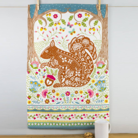 Ulster Weavers Cotton Tea Towel - Woodland Squirrel
