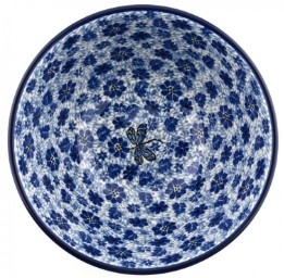 Bunzlau Bowl 19,5 cm Dragonfly