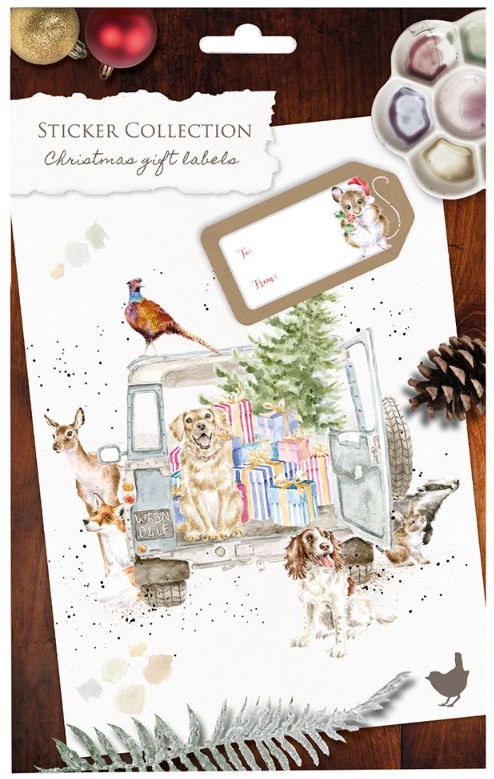 Wrendale Designs Christmas Gift Labels ​'To-From'
