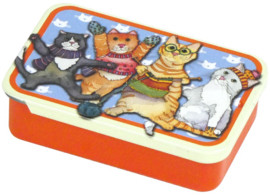 Emma Ball Mini Pocket Tin - Kittens in Mittens