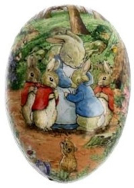 Meander Kartonnen Ei Beatrix Potter - Moeder konijn en 4 kinderen