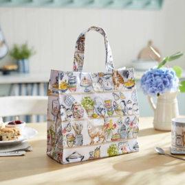 Ulster Weavers Small Biodegradable PVC Shopper Bag - Pantry Cats