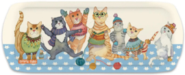 Emma Ball Sandwich Tray - Kittens in Mittens