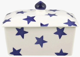 Emma Bridgewater Blue Star - Small Butter Dish