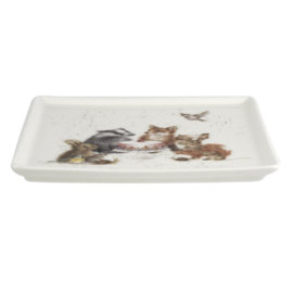 Wrendale Designs 'Woodland Party' Square Plate