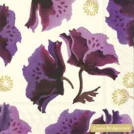 Emma Bridgewater Purple Poppy Seed Lunch Napkins