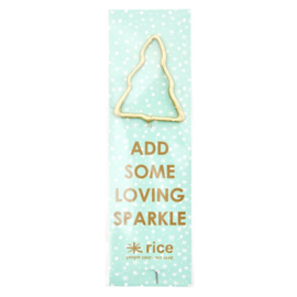 Rice Sparkler - Tree Shape - Gold