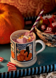 Emma Bridgewater - The Wise Witches - Cats & Pumpkins - 1/2 Pint Mug