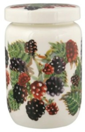 Emma Bridgewater Fruits - Blackberry - Medium Jam Jar With Lid