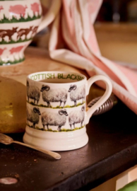 Emma Bridgewater - Farmyard Animals - Scottish Blackface Sheep - 1/2 Pint Mug