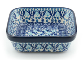 Bunzlau Square Bowl 350 ml 13 x 13 cm Nautique