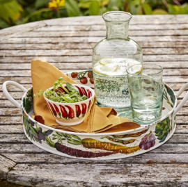 Emma Bridgewater Vegetable Garden Large Handled Tin Tray