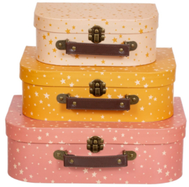 Sass & Belle Little Stars Suitcases - Set of 3