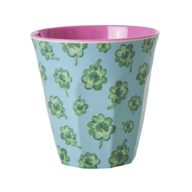 Rice Melamine Cup - Good Luck Print - 250 ml