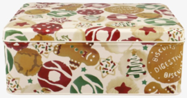 Emma Bridgewater Christmas Biscuits Rectangular Tin