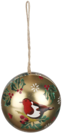 Emma Bridgewater Xmas Christmas Bauble - Robin