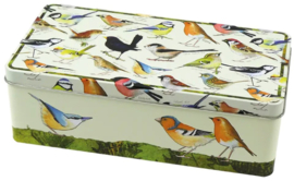 Emma Ball Long Tin - British Birds -langwerpig-