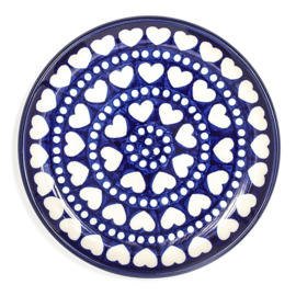 Bunzlau Cake Dish Ø 16 cm Blue Valentine