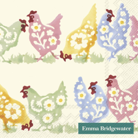 Emma Bridgewater Spring Chickens Cocktail Napkins