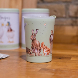 Wrendale Designs Thermal Travel Cup 'Woodland' Animal
