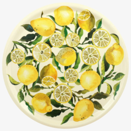 Emma Bridgewater Lemons Round Birch Wood Tray