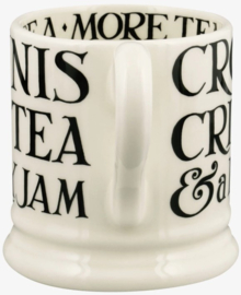 Emma Bridgewater Black Toast - Cream Tea - 1/2 Pint Mug *b-keuze*