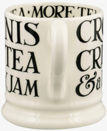 Emma Bridgewater Black Toast - Cream Tea - 1/2 Pint Mug