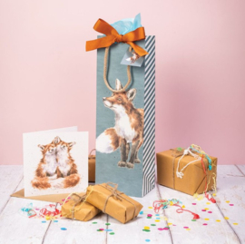 Wrendale Designs Bottle Bag 'Born to be Wild' Fox