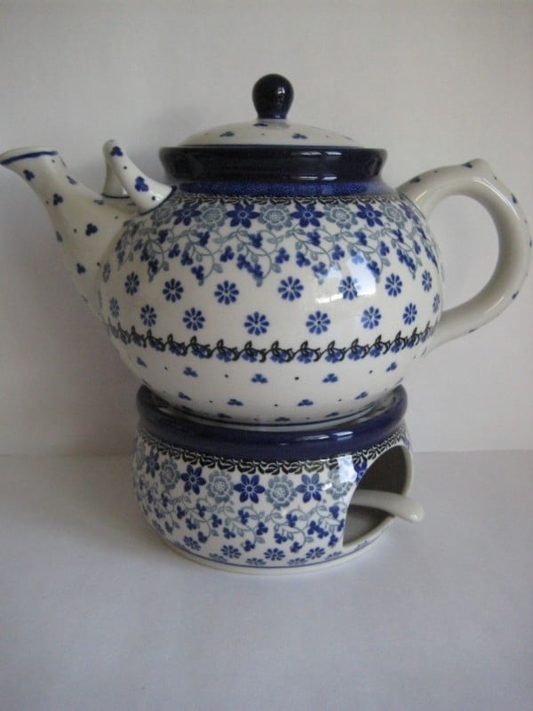 Knop Politiek Sandy Bunzlau Tea Stove for Teapot 1300 & 2000 ml Belle Fleur | Teastove 1,3 & 2  liter Teapot 1063 | Dames van de Thee