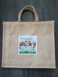 Jute shopper tas (Prachtig Salland)