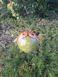 Lieveheersbeestje keramiek (tafel decoratie of tuinsteker)