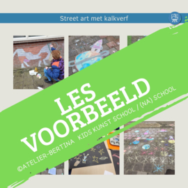 Les: Pleinart / straatkunst. Op school of na schoolsaanbod