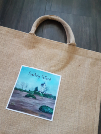 Jute shopper tas (Prachtig Salland)