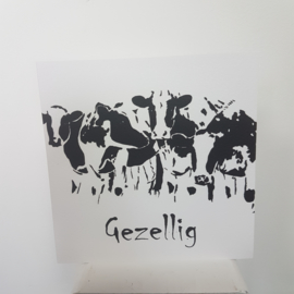 wenskaart: Gezellig