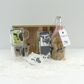 Koeien geschenken/cadeau pakket