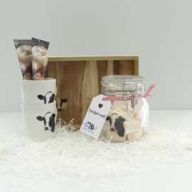 Koeien geschenken/cadeau pakket