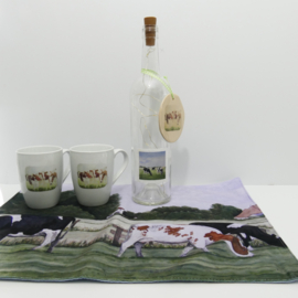 Koeien roodbont geschenken/cadeau pakket
