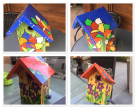 Zondag 27 mei 2026: Workshop vogelhuisjes pimpen voor pluktuin Raalte noord