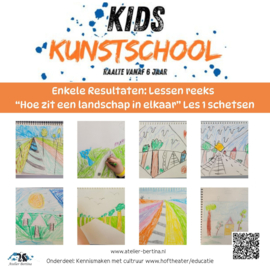 Kennis making met kunst: les 1 landschap