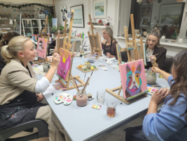 Vrijdag 5 september 2025: workshop acryl schilderen in Raalte