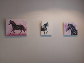 Raalter beeldend kunstenares Bertina Tilma exposeert tijdens Grote Jaarlijkse Hengstenkeuring in WTC Leeuwarden, 2026