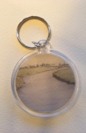 sleutelhanger landschap (rond)