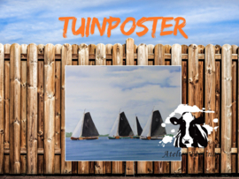 Skûtsje tuinposter
