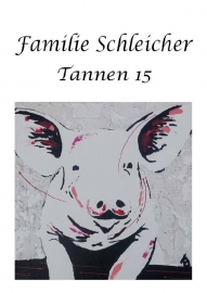 Schwein Firmennamen Board, Design 8