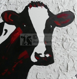 Cow acrylic painting