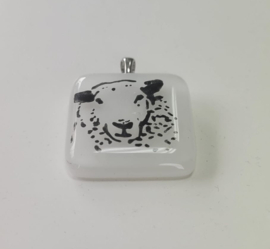schaap glazen hanger ketting atelier bertina