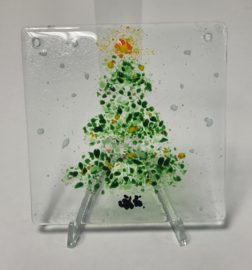 Dinsdag 18 november 2025: Glasfusing Kerst Workshop: Creëer Sprankelende Glazen Kerstcadeaus en Decoratie! Raalte